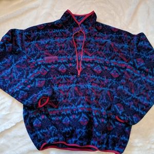 Columbia Vintage fleece printed quarter zip